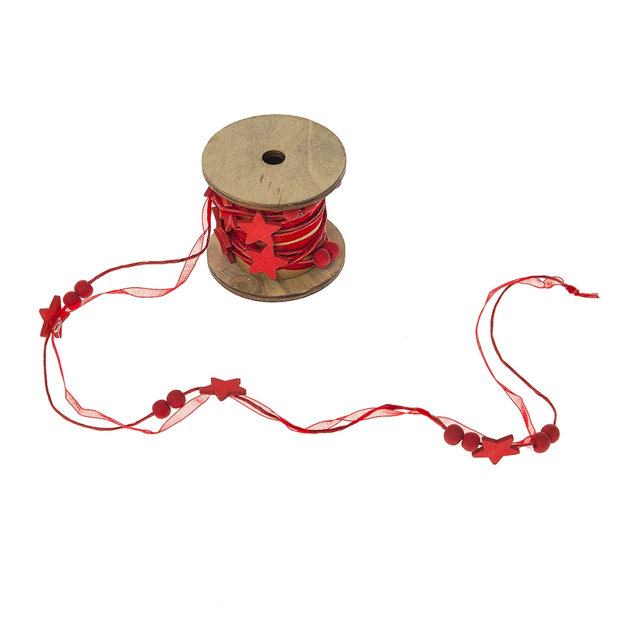 82355354 Лента для подарочной упаковки «Звезды» 2 м Santreyd 