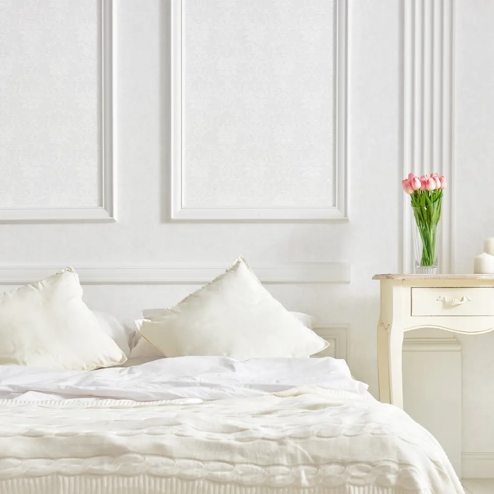 Флизелиновые обои Erismann Isadora белые 1.06 м 89400592 STLM-1537911 - Вид №4