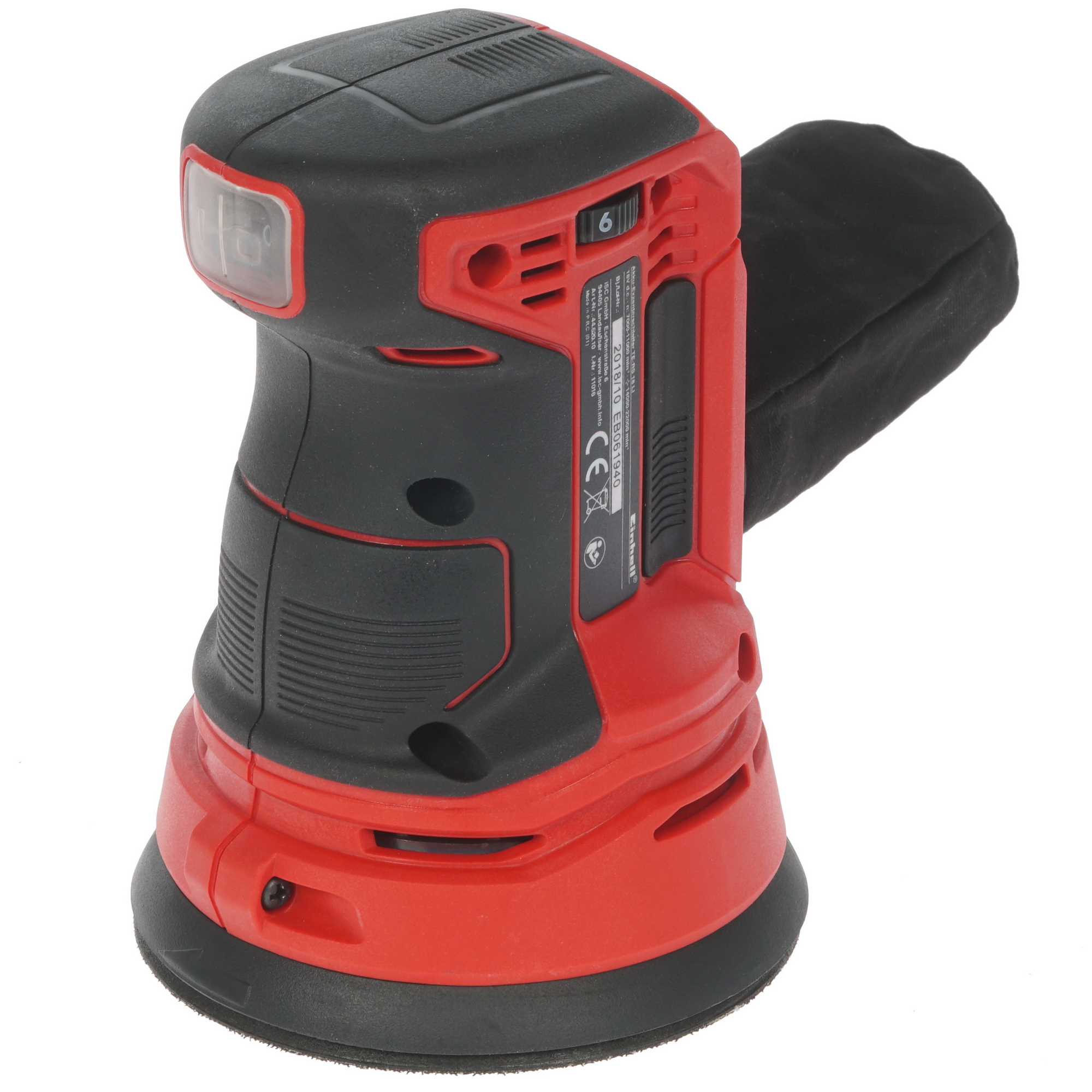 Эксцентриковая шлифмашинка Einhell TE-RS 18 Li-Solo Power X Change 18V  , Без ЗУ, Без АКБ 8119201 STDN-0099404