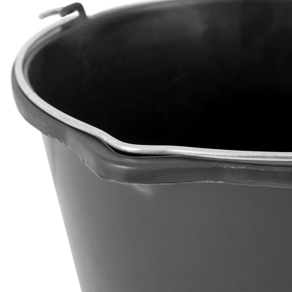 Ведро 12 л пластиковое цвет тёмно-серый Santreyd STLM-2168443 - Вид №1