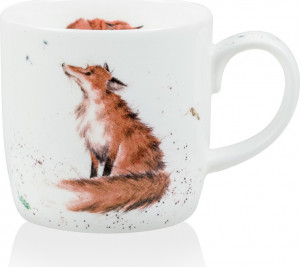 10566407 Royal Worcester Кружка Royal Worcester "Забавная фауна", "Ловкий лис" 310мл Фарфор костяной