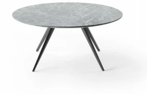 Flexform Круглый журнальный столик из камня Zefiro