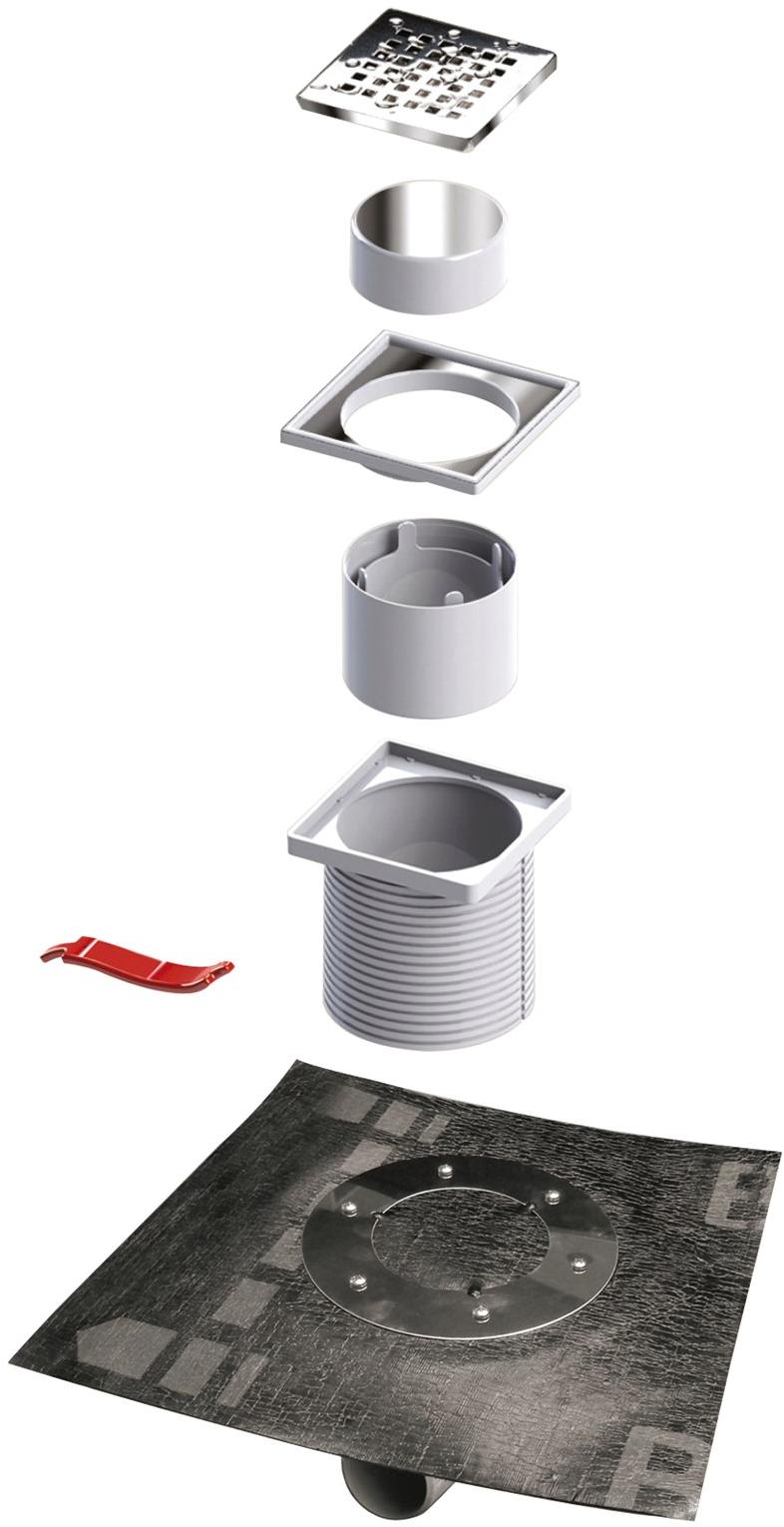 First Corporation Сифонный люк с мембраной First plast Chabsm15in - Вид №1