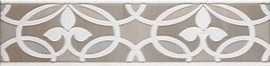 Camelia 511 75x300 Wall Border Cappucino Glossy