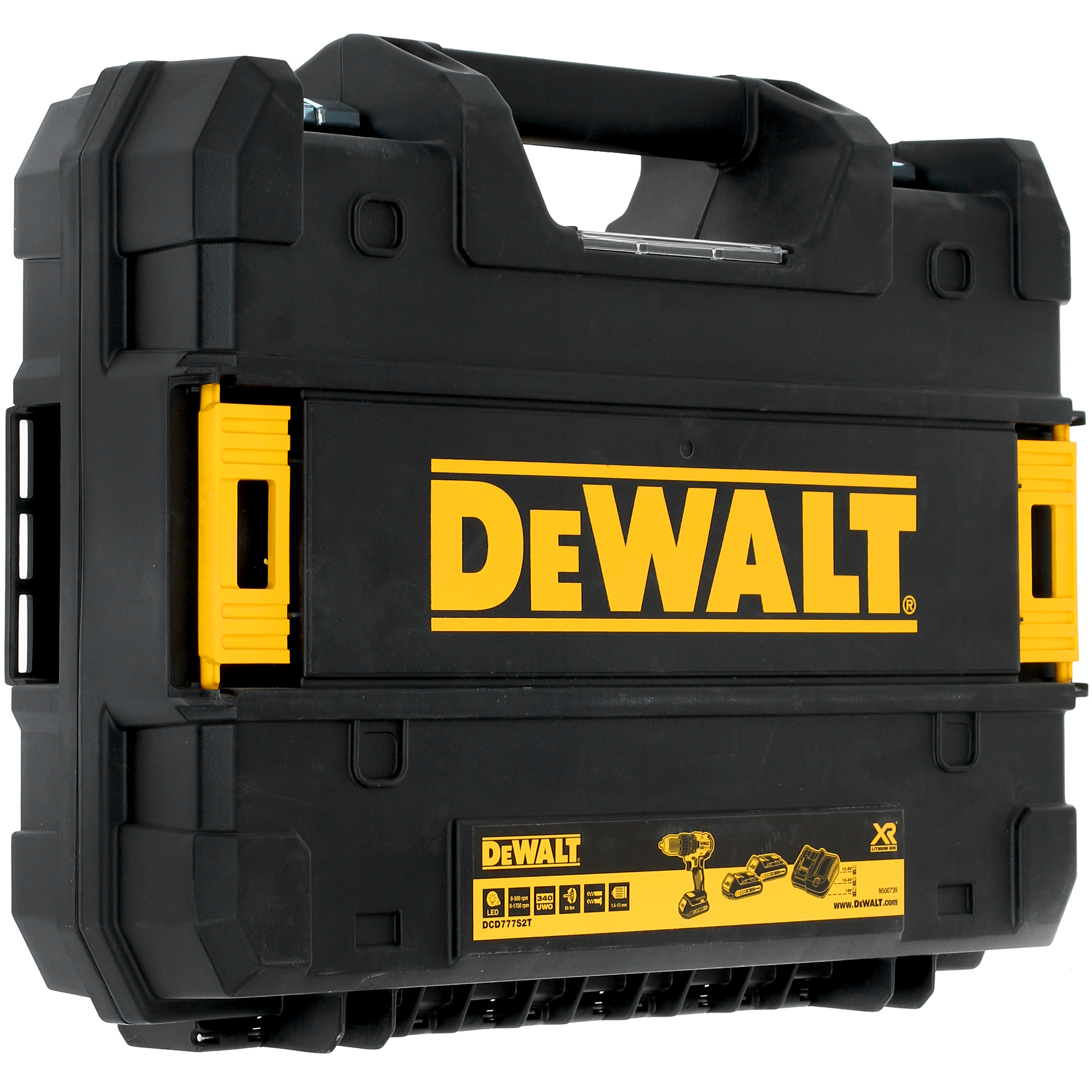 Дрель-шуруповерт DeWalt DCD777S2T XR FLEXVOLТ 18/54V 1275690 STDN-0114462 - Вид №6