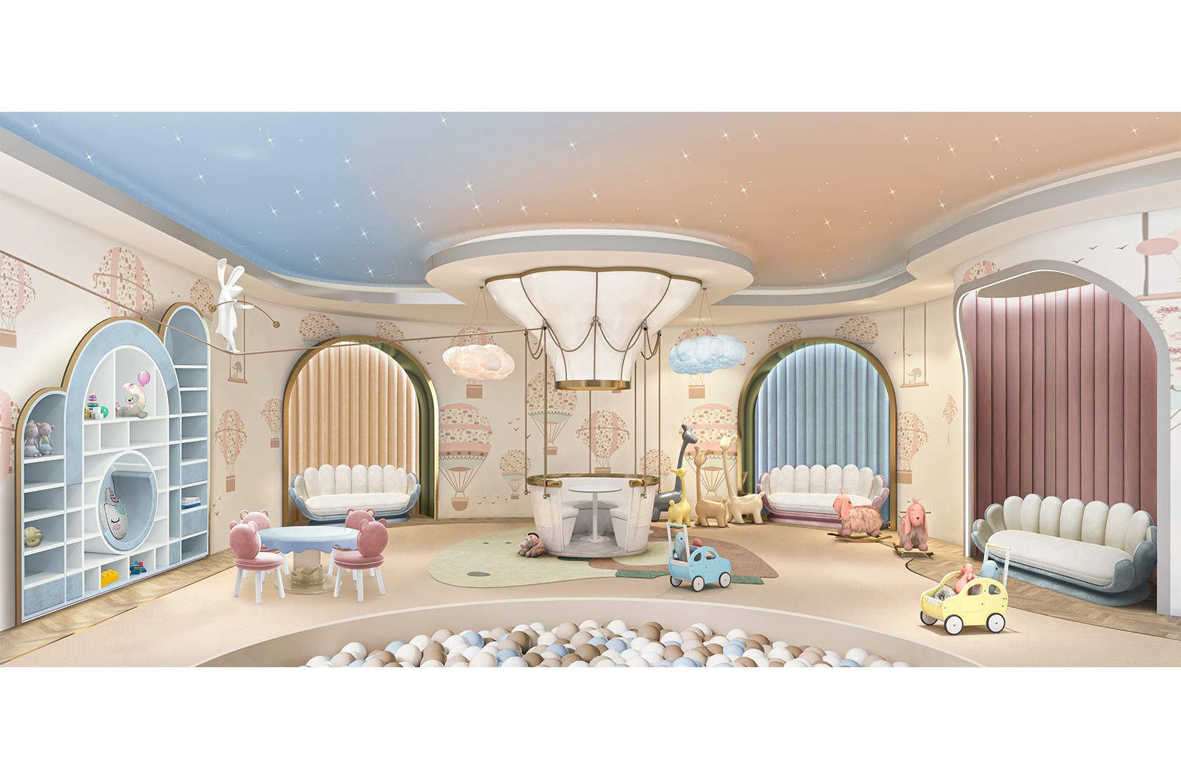 CIST667 Детские ковры Панцирь черепахи Circu  - Вид №1