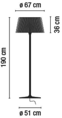 Vibia Торшер дневной напольный Plis outdoor sun-id-1387298 - Вид №5