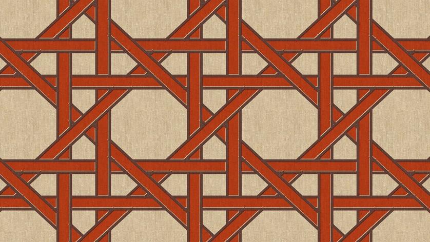 Baboon Моющиеся геометрические обои Pattern sun-id-1451879 - Вид №3