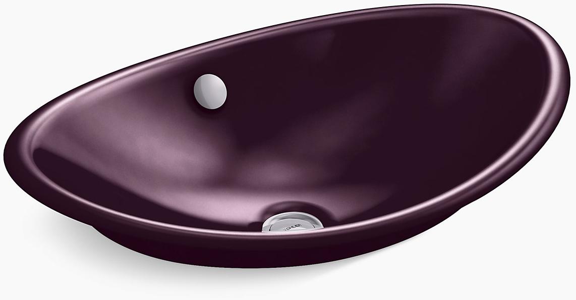 K-5403-PL-PLM Накладная раковина на столешницу  прямоугольная Kohler  - Вид №1