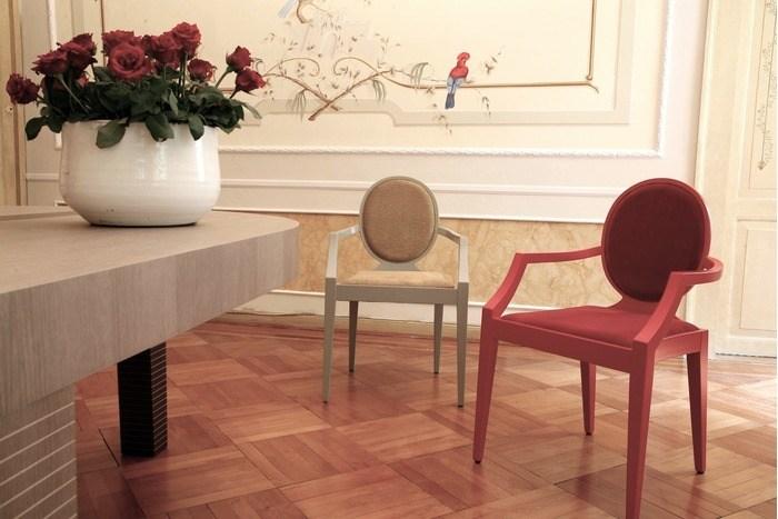 COLLI CASA Деревянный стул с подлокотниками Positano sun-id-1411219 - Вид №1