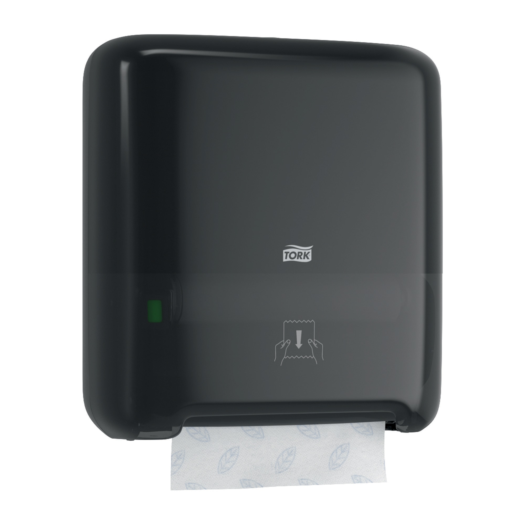 55100839 Диспенсер для рулонных полотенец Matic®, черный Tork  - Вид №1