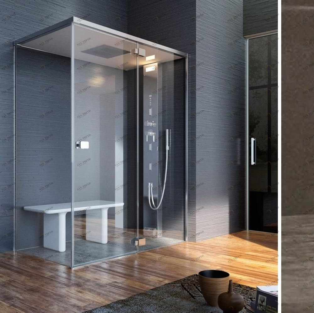 Ограждение для турецкой бани Noor Room 120C GDC0200T50R Glass1989