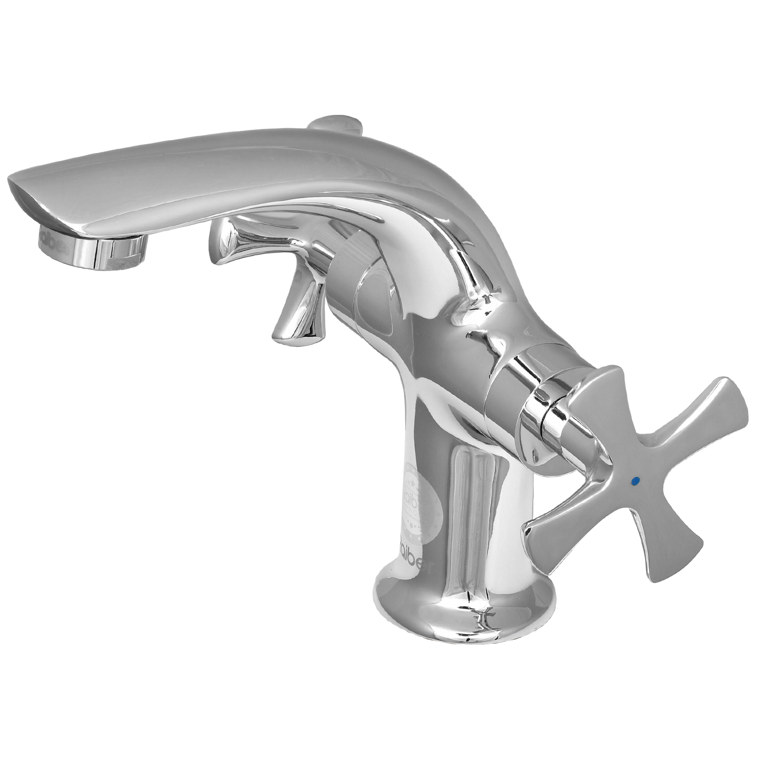 R3301 Смеситель для раковины Logis с двумя рукоятками Raiber  - Вид №5