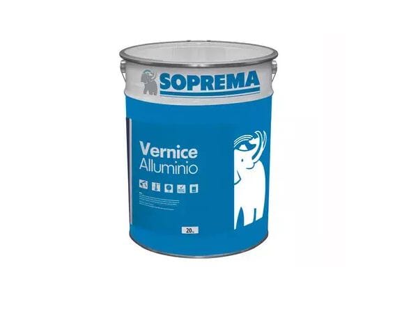 Алюминиевая защитная битумная краска Soprema VERNICE ALLUMINIO ARCH-00060810