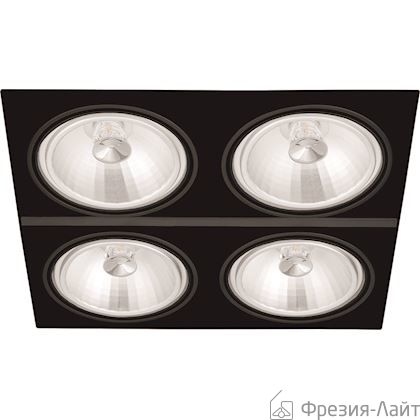 Arkos A0100402N ORBITAL TRIMLESS 4 QR111 N светильник встраиваемый потолочный 100651