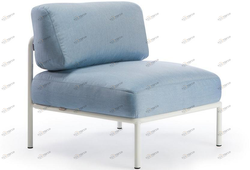 Vermobil Модульное садовое кресло из акриловой ткани Miami Mi600