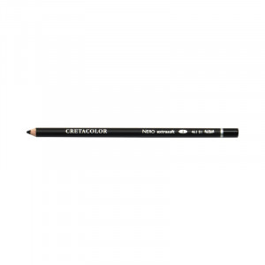 01 Карандаш водостойкий "Неро" угольный мягкий (на масляной основе) CC461 Creta Color