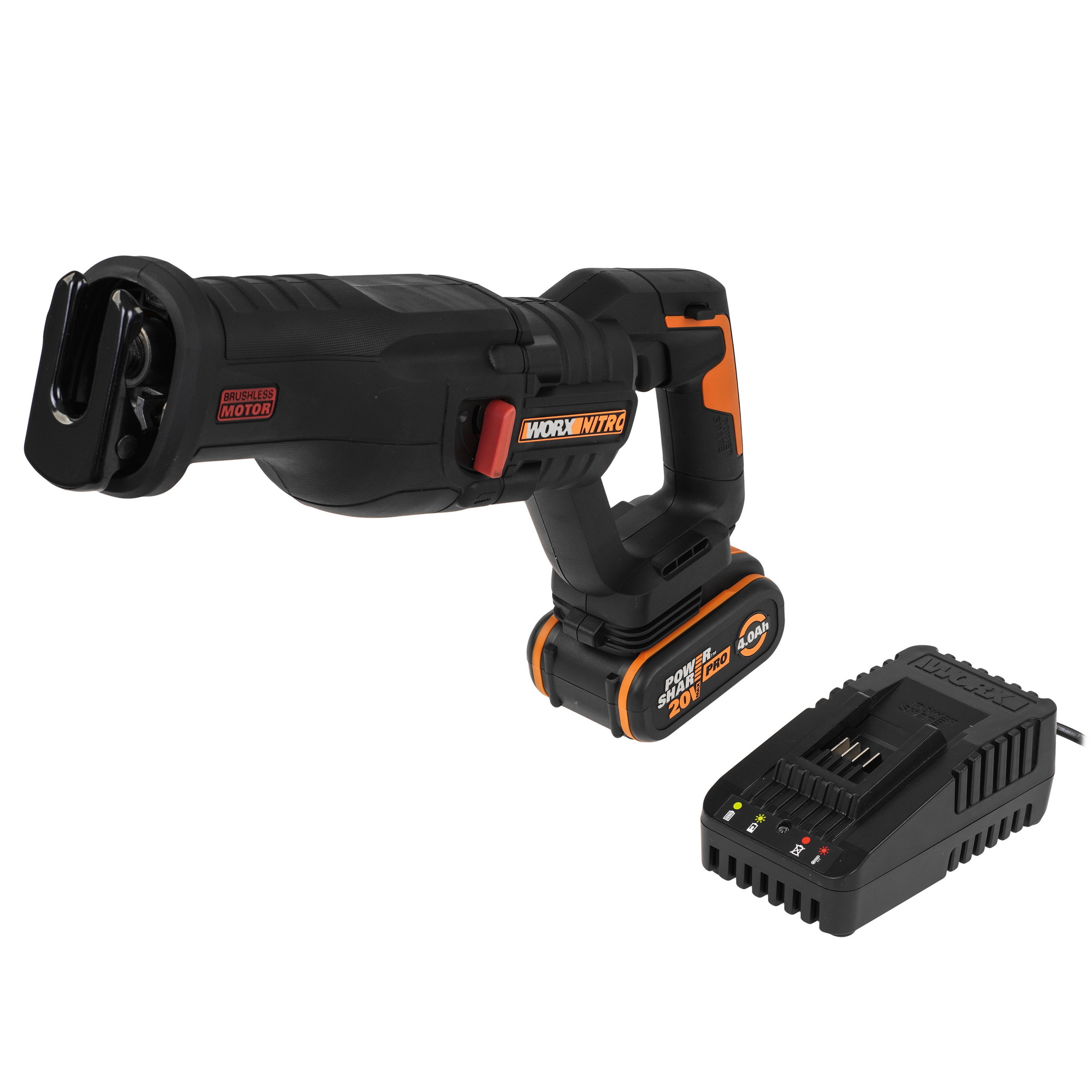 Сабельная пила WORX WX516 PowerShare 20V 9083080 STDN-0007061 - Вид №1