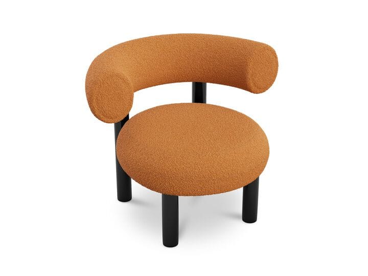 Металлическое кресло с тканевым покрытием Tom Dixon Fat ARCH-00021153 - Вид №7