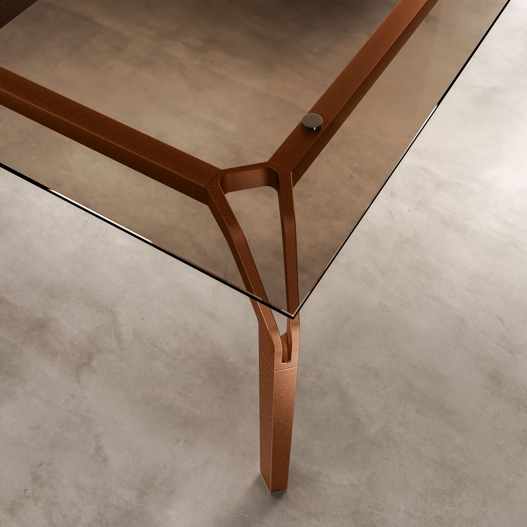 Стеклянный стол / Стол для совещаний About Office йога ARCH-00080884 - Вид №8