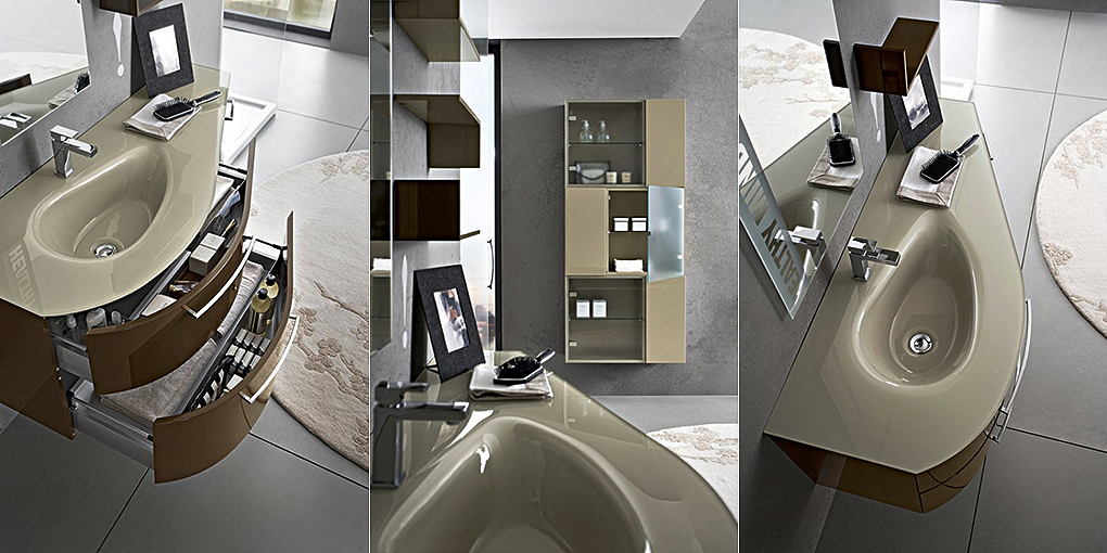 Комплект мебели для ванной комнаты Play 2012 68-69 Cerasa Play PLAY20126869 - Вид №1