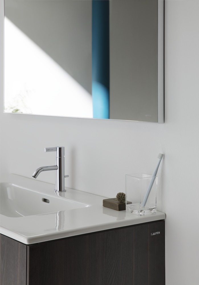 H4474069001441 Зеркало с алюминиевой рамкой, без подсветки LAUFEN PRO - Вид №3