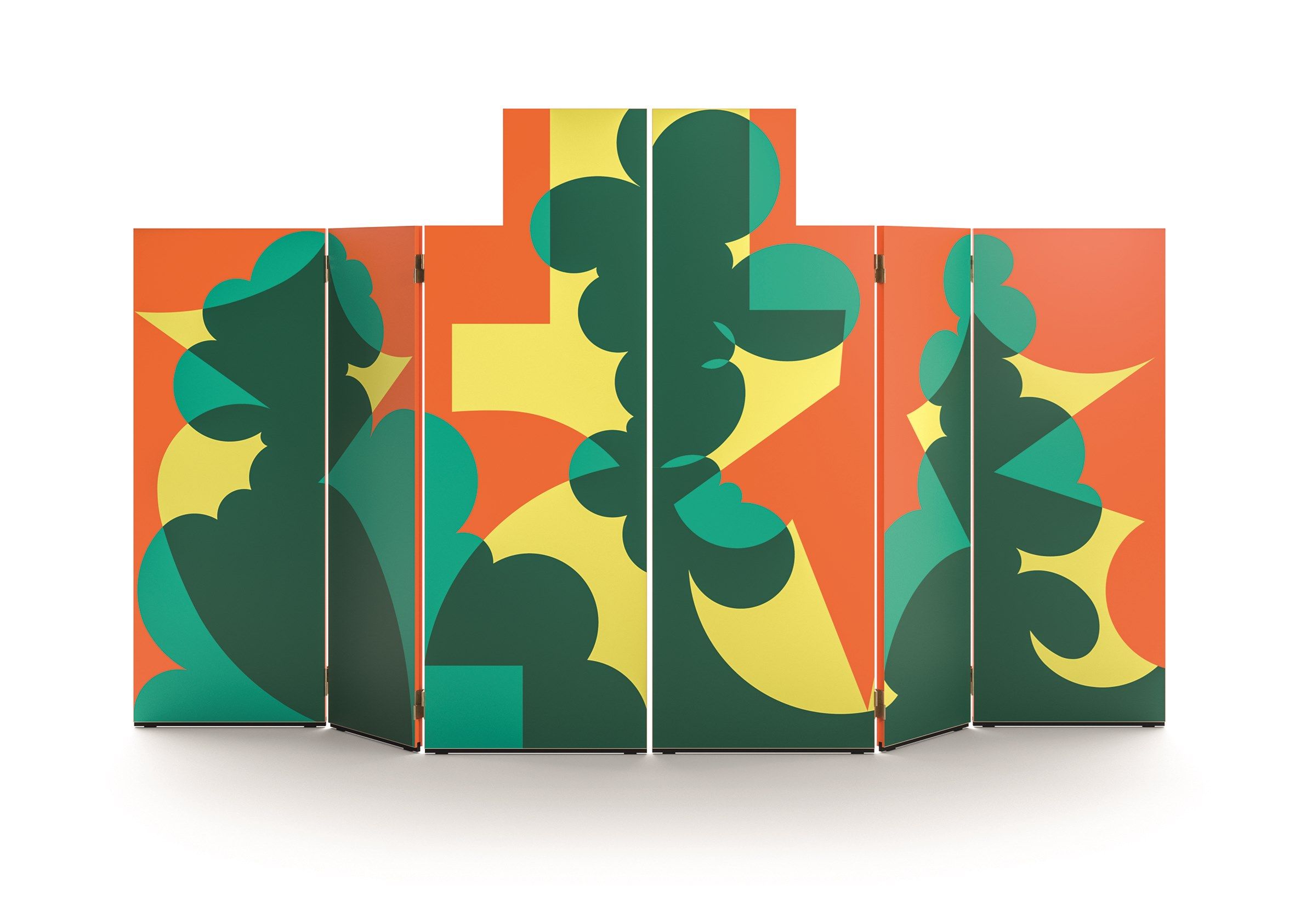 Тамбированный деревянный экран CASSINA PARAVENTO BALLA ARCH-00089981 - Вид №1