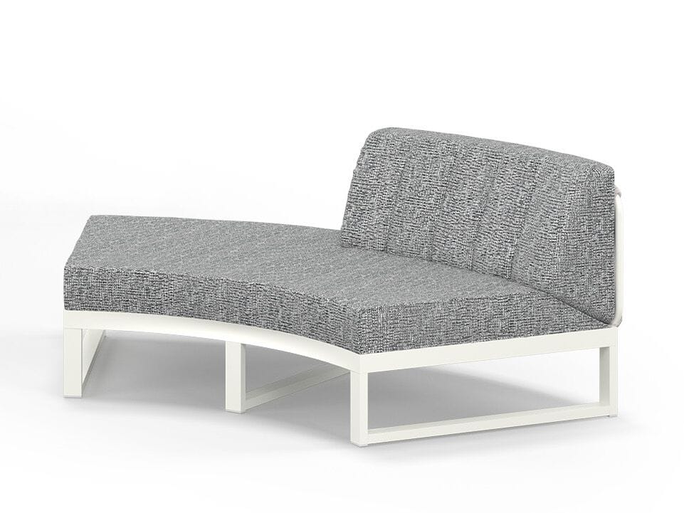 Модульный изогнутый садовый диван из ткани MAMAGREEN Munia ARCH-00120603