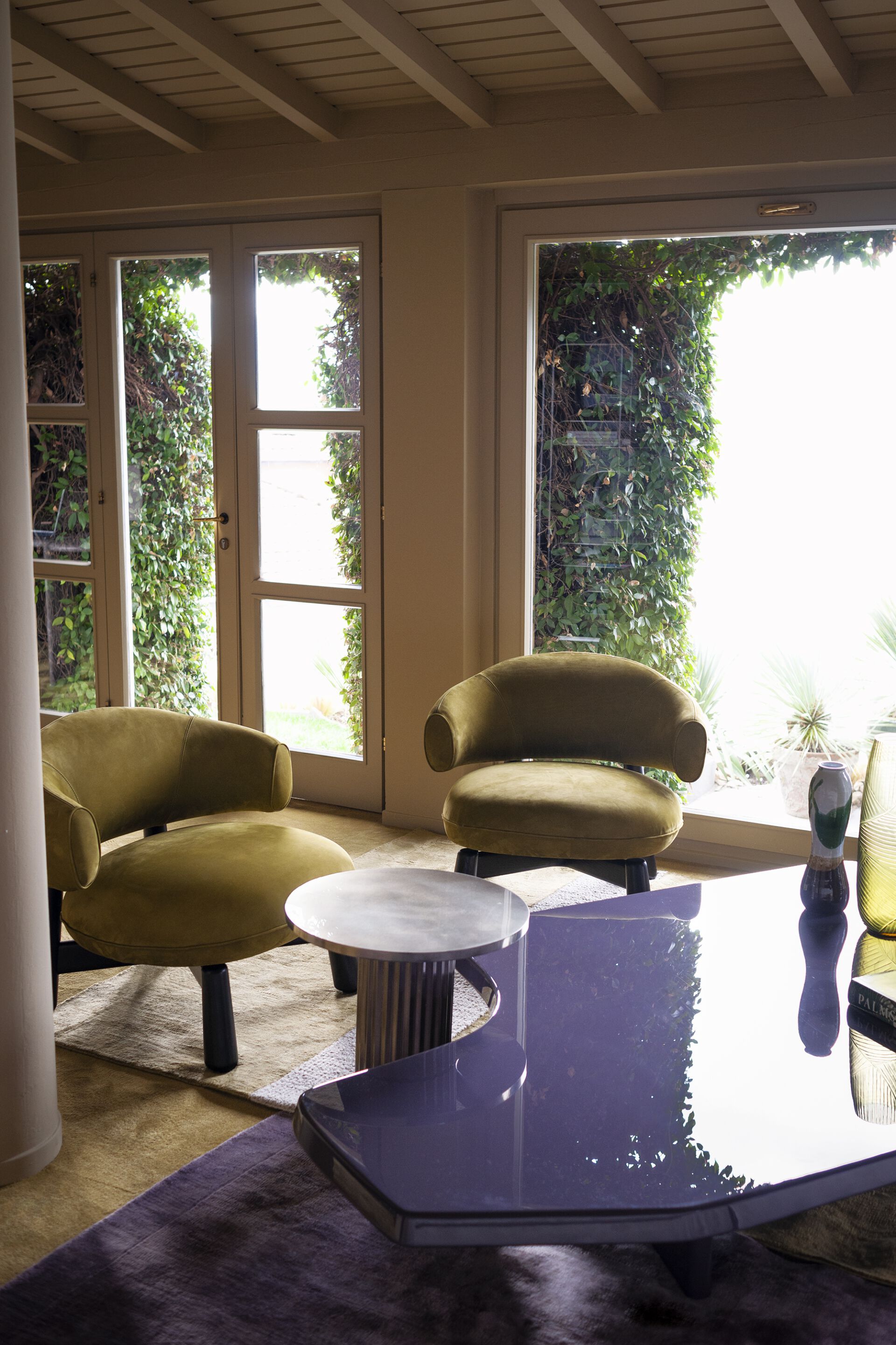 Кожаное кресло Baxter OLAF ARCH-00033087 - Вид №1