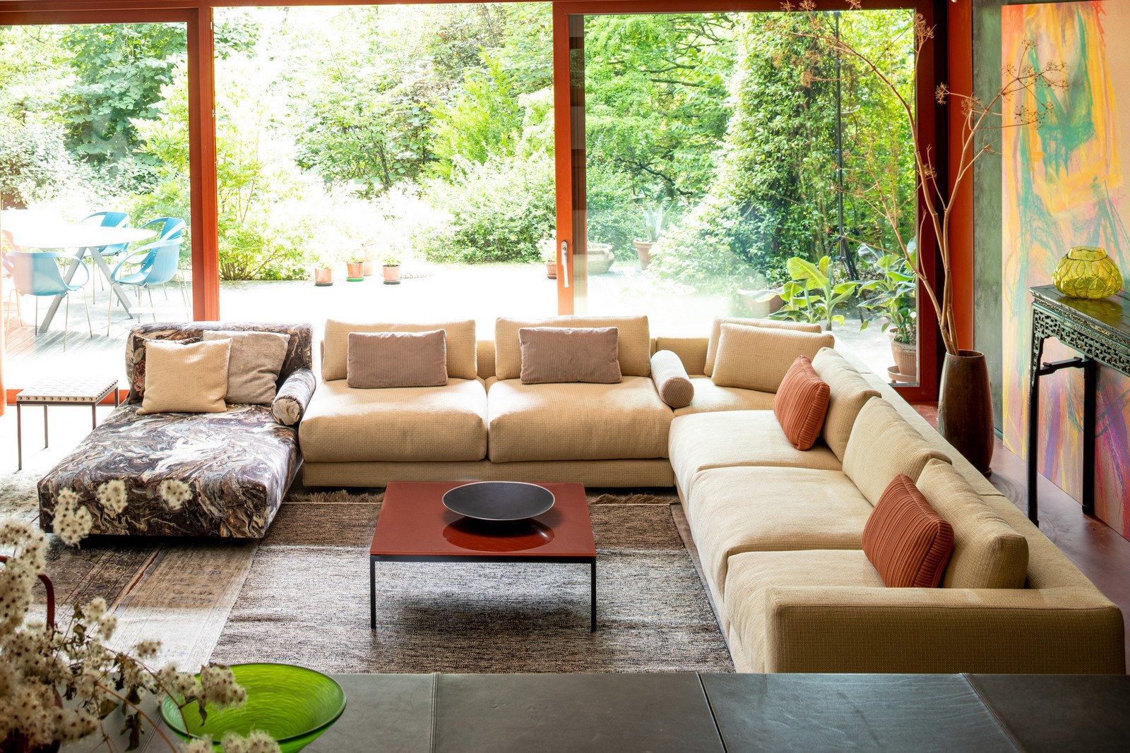 Тканевый диван с полуостровом MOROSO Salon Nana ARCH-00014690 - Вид №13