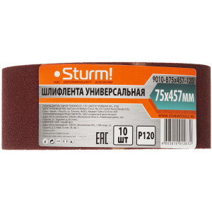 Шлифовальная лента Sturm! 9010-B75x457-120 1287271