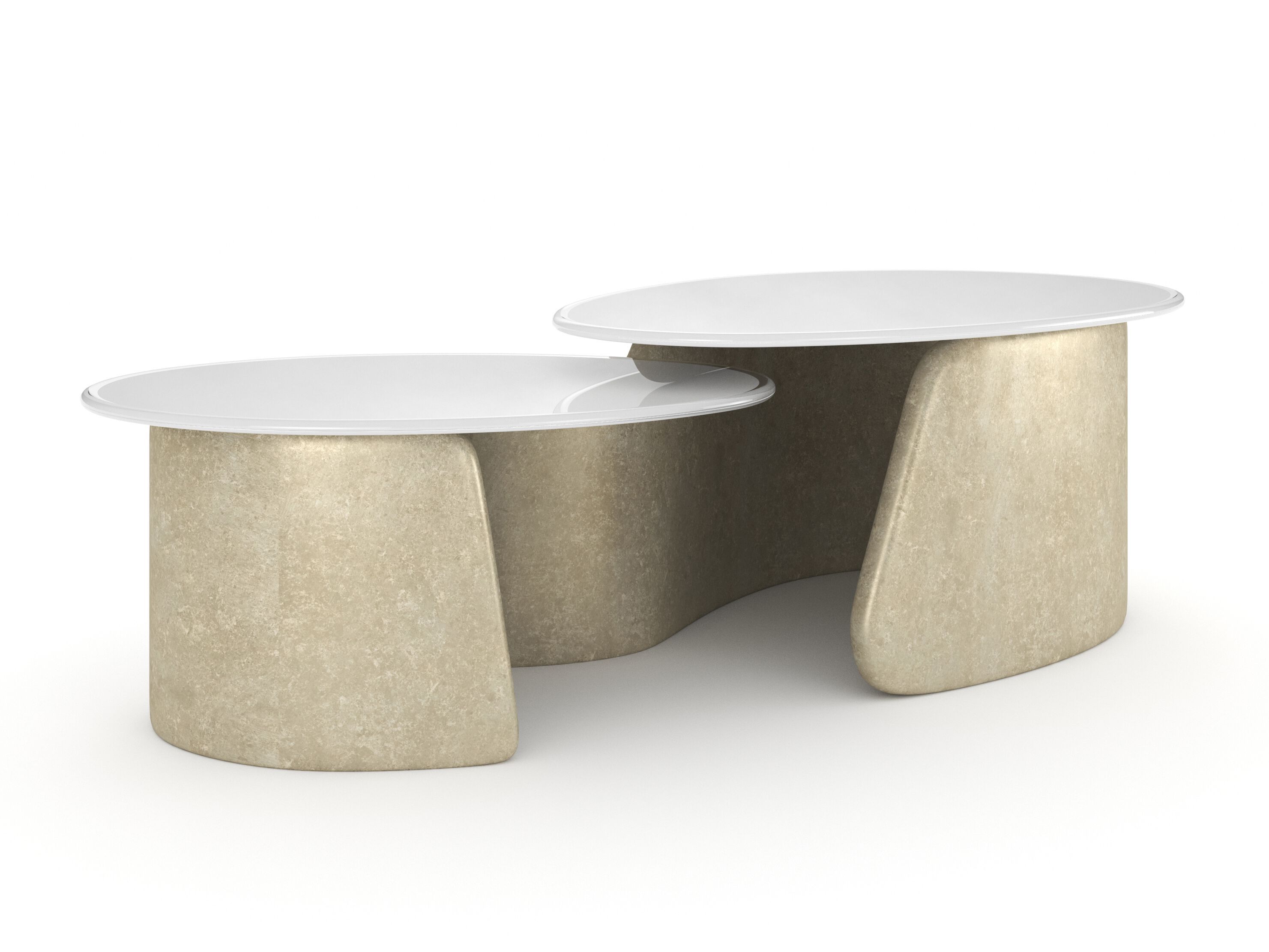 Стеклянный журнальный столик Caracole Bauble ARCH-00085358 - Вид №1