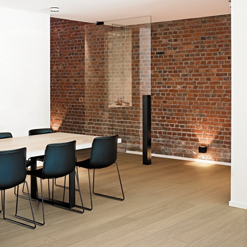 Паркетная доска Maestro Club Rhythm-10 Капучино RB 104 Дуб Натур с брашью (Текстурированная) 1503х161 мм 3600200005 - Вид №1