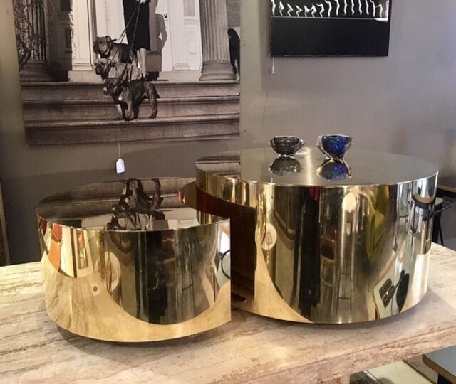 Набор журнальных столиков из ламинированного стекла и металла Jover+Valls Antique Boutique-Luna ARCH-00104161 - Вид №42