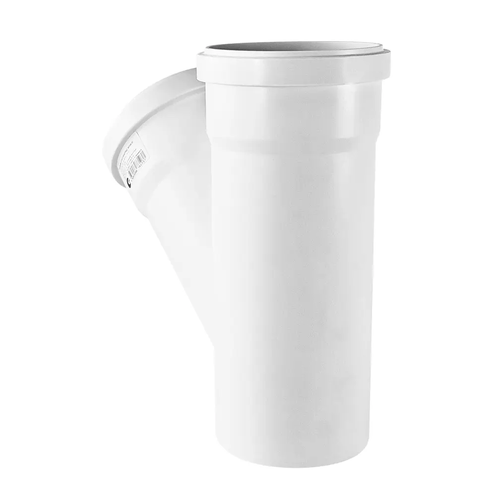 Тройник канализационный малошумный MONLID D110x110/45° мм полипропилен STLM-2087608 - Вид №3