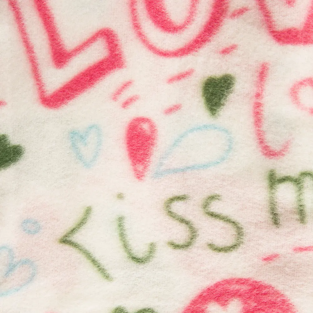 Плед «Kiss», 130х170 см, флис, цвет розовый 82117758 STLM-2020710 BELEZZA  - Вид №1