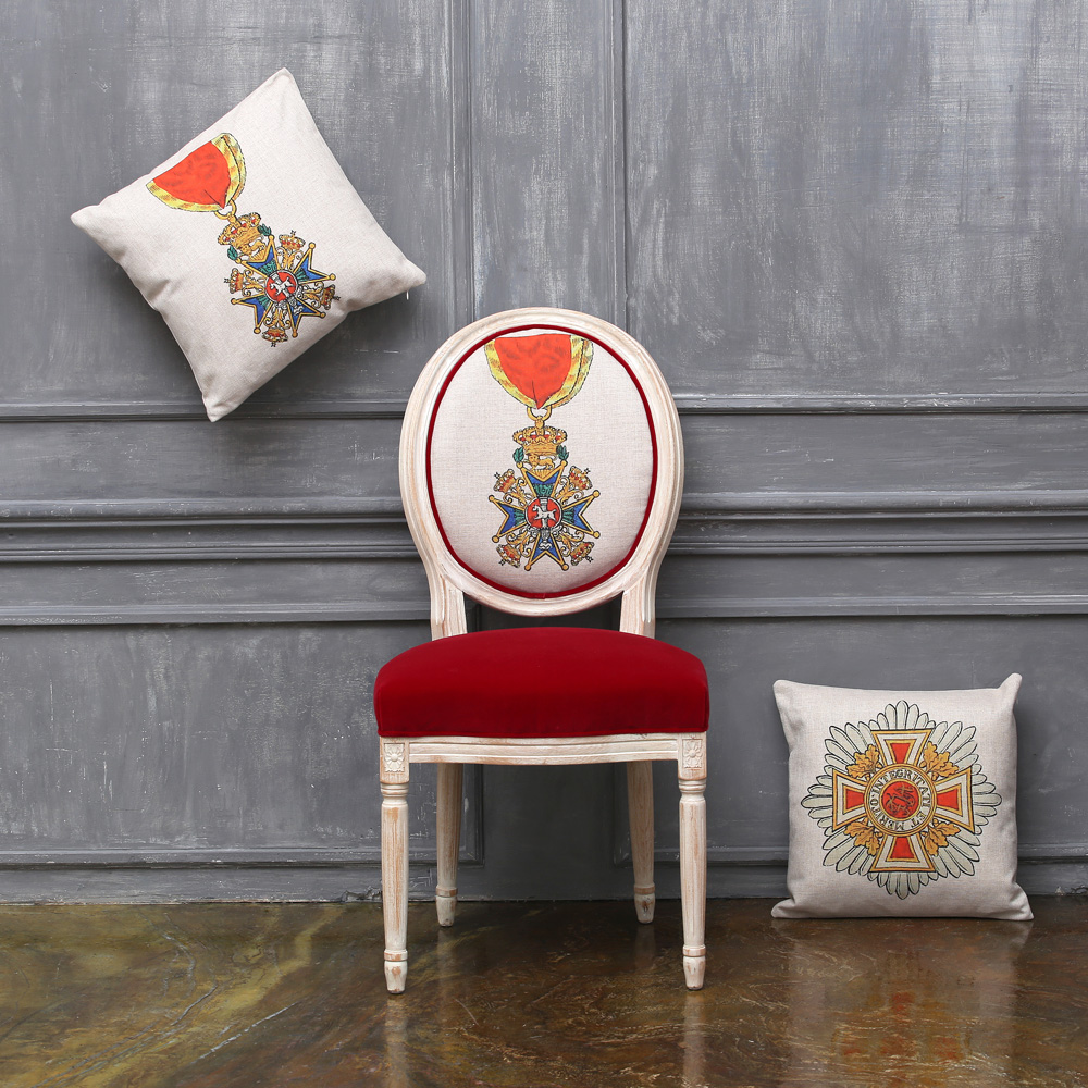 2719153 Декоративная подушка «Австрийский Императорский Орден Леопольда» Object Desire  - Вид №3