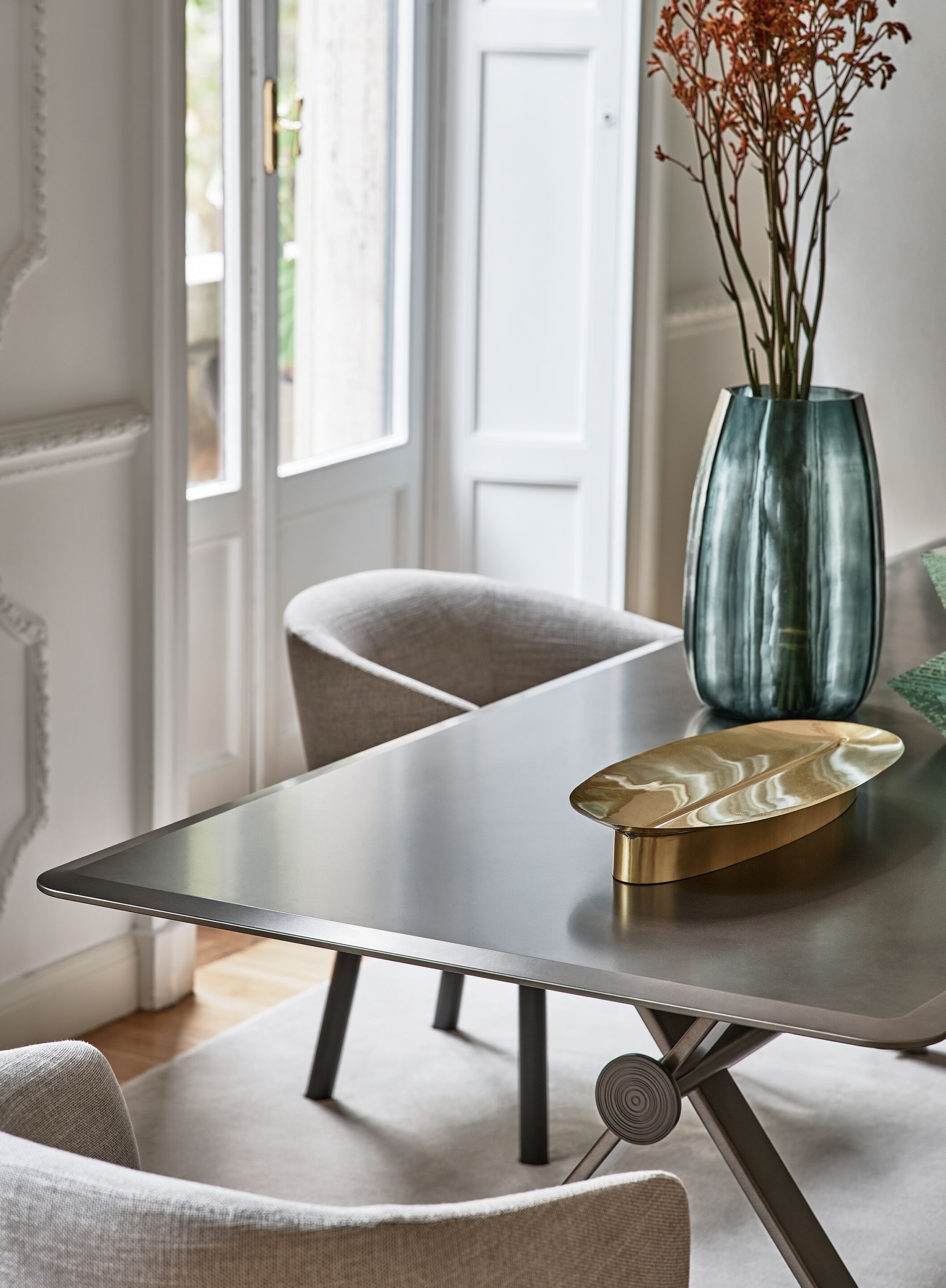 Деревянный прямоугольный стол Gallotti&Radice MAAT ARCH-00057435 - Вид №2