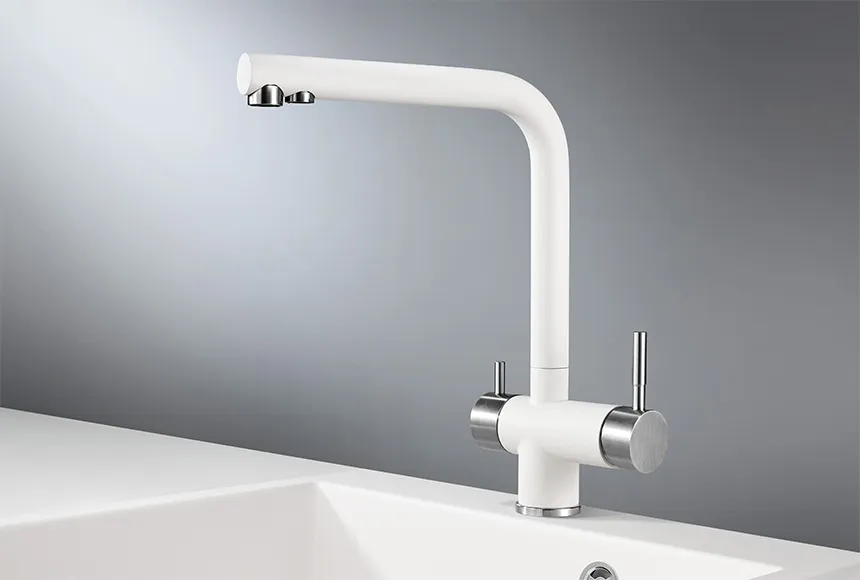 2305, АРКТИК (БЕЛЫЙ), СМЕСИТЕЛЬ КУХОННЫЙ GRANULA 2305-ST87