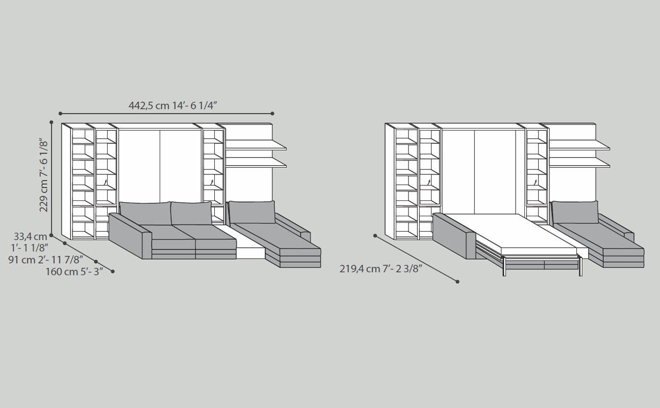 Композиция из модулей  TUMIDEI 262  - Вид №2