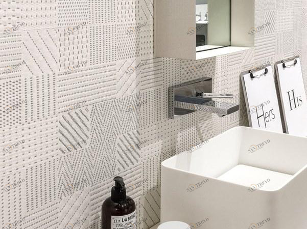 CERAMICA SANT'AGOSTINO Ректифицированное керамическое покрытие из белой пасты Metrochic sun-id-1473416