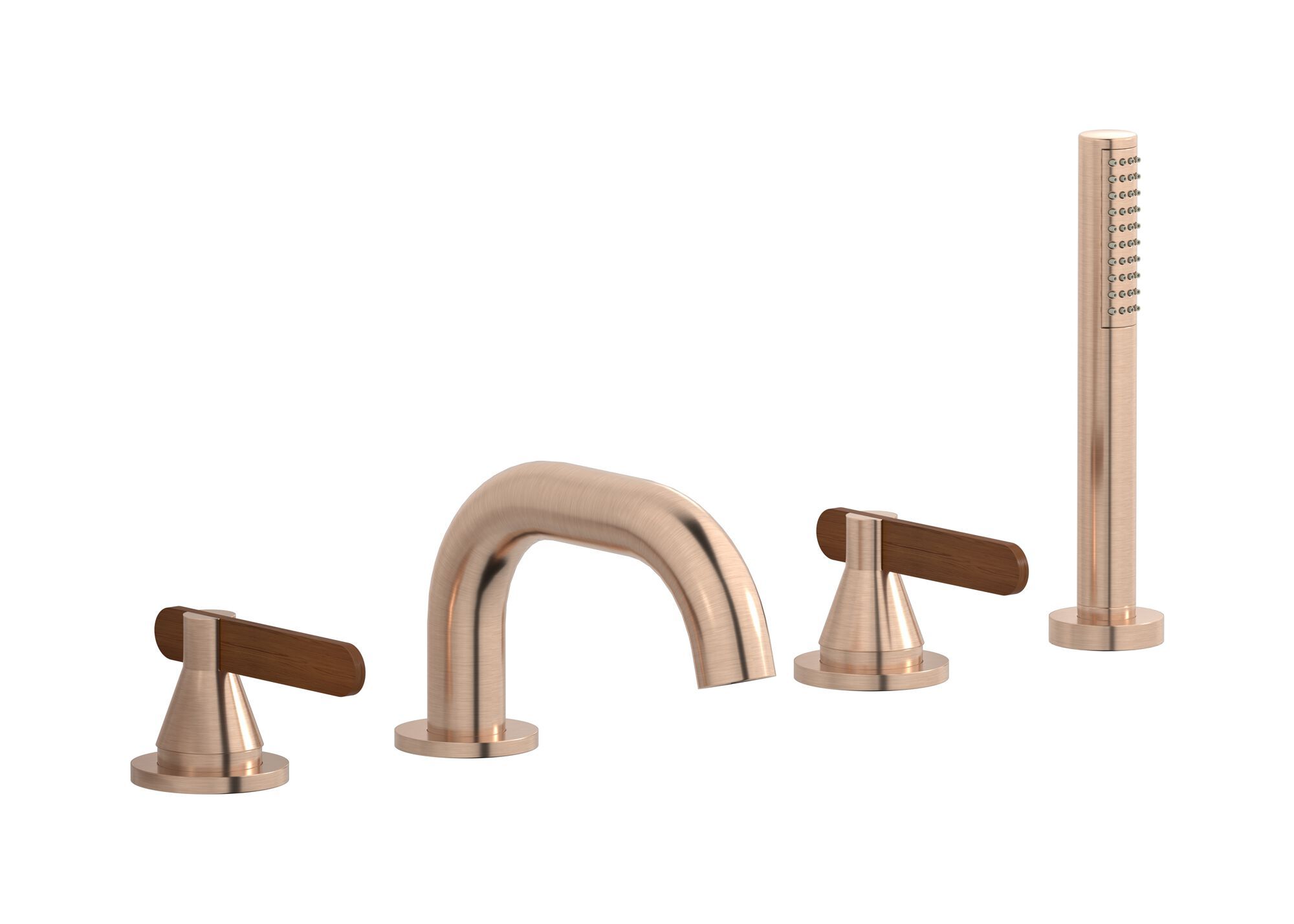 Смеситель для ванны с 4 отверстиями и ручным душем IB Soho ARCH-00108183 - Вид №4