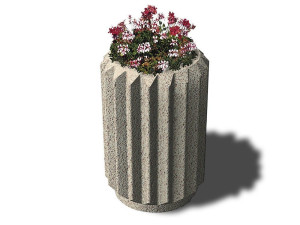 Бетонная плантатор