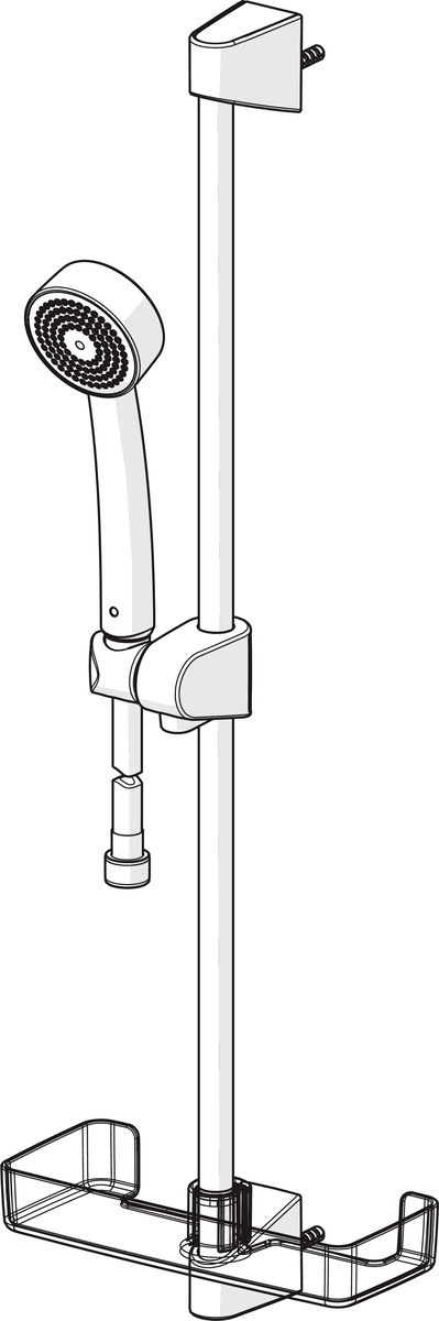 Oras 521 Душевой комплект 521 Apollo Хром  - Вид №2