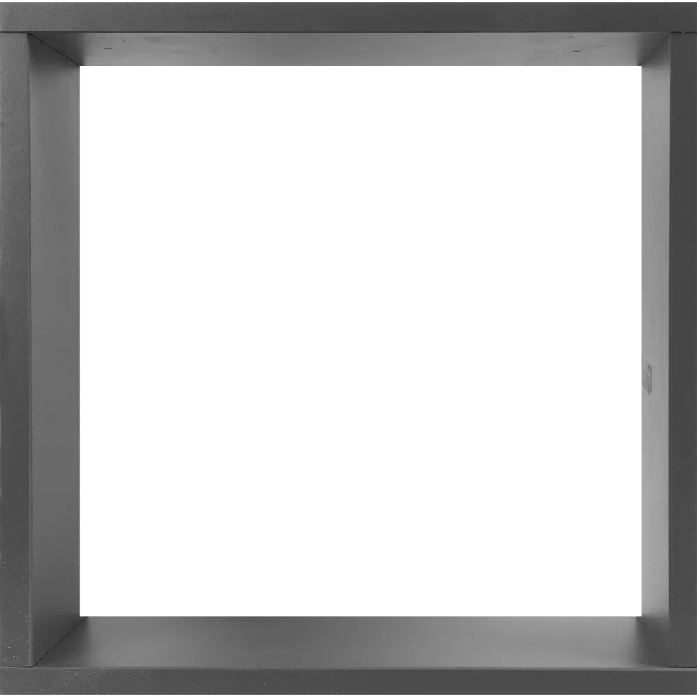 Стеллаж КУБ 1 секция 36х36х15.9 см ЛДСП цвет графит Santreyd STLM-2012411 - Вид №1