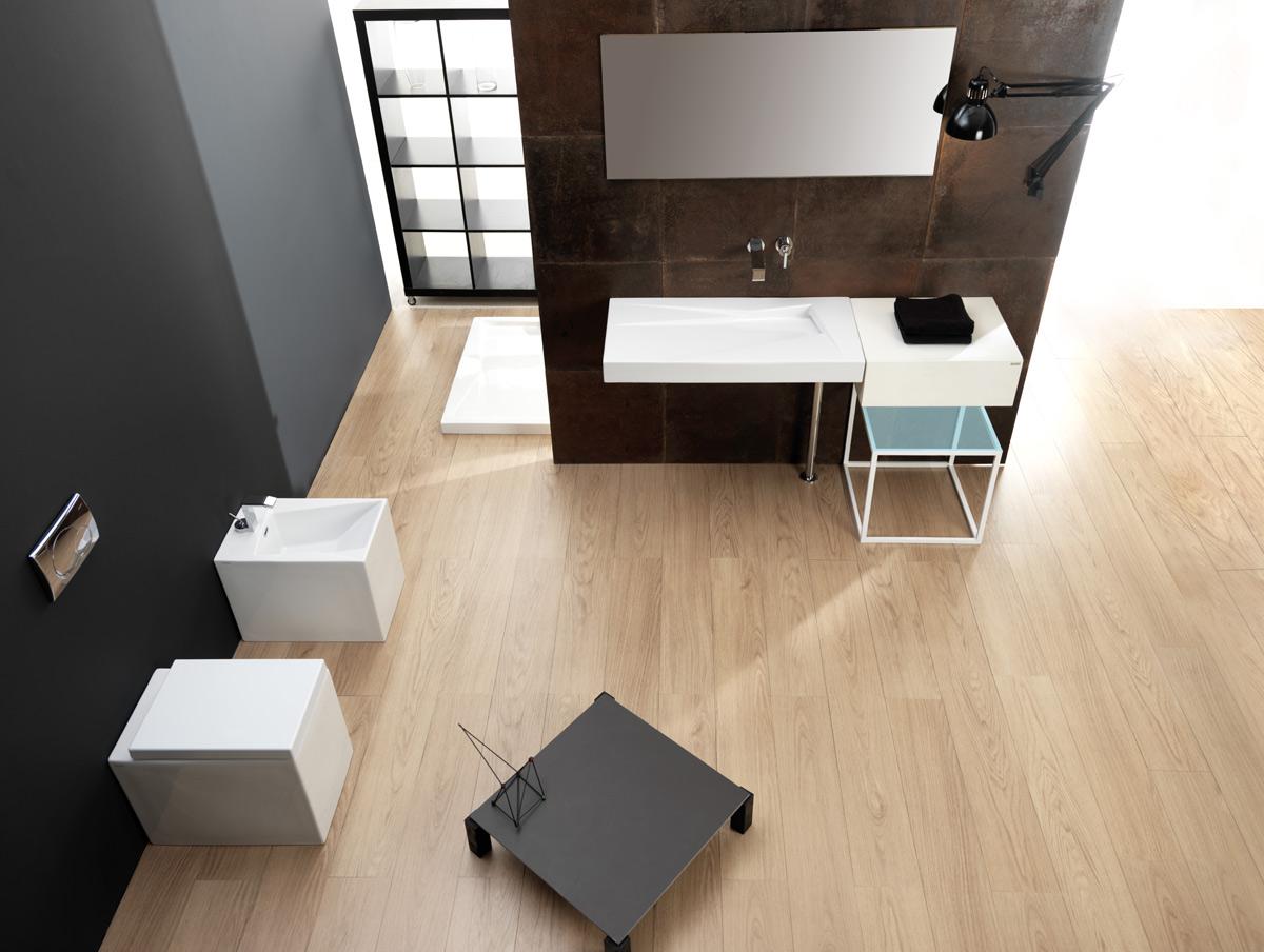 LAOZ026 Подвесная раковина настенная GSG CERAMIC Оливковый матовый - Вид №3