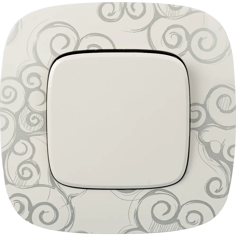 Valena ALLURE.Выключатель 10АХ 250В с лицевой панелью.Безвинтовые зажимы.Белый legrand VALENA LIFE/ALLURE STLM-2038409 - Вид №3