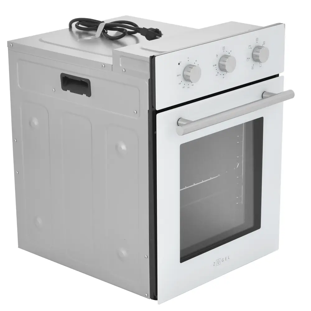 Встраиваемый духовой шкаф Zugel ZOE604W 45x59.5x60 см конвекция цвет белый STLM-2110129 - Вид №3