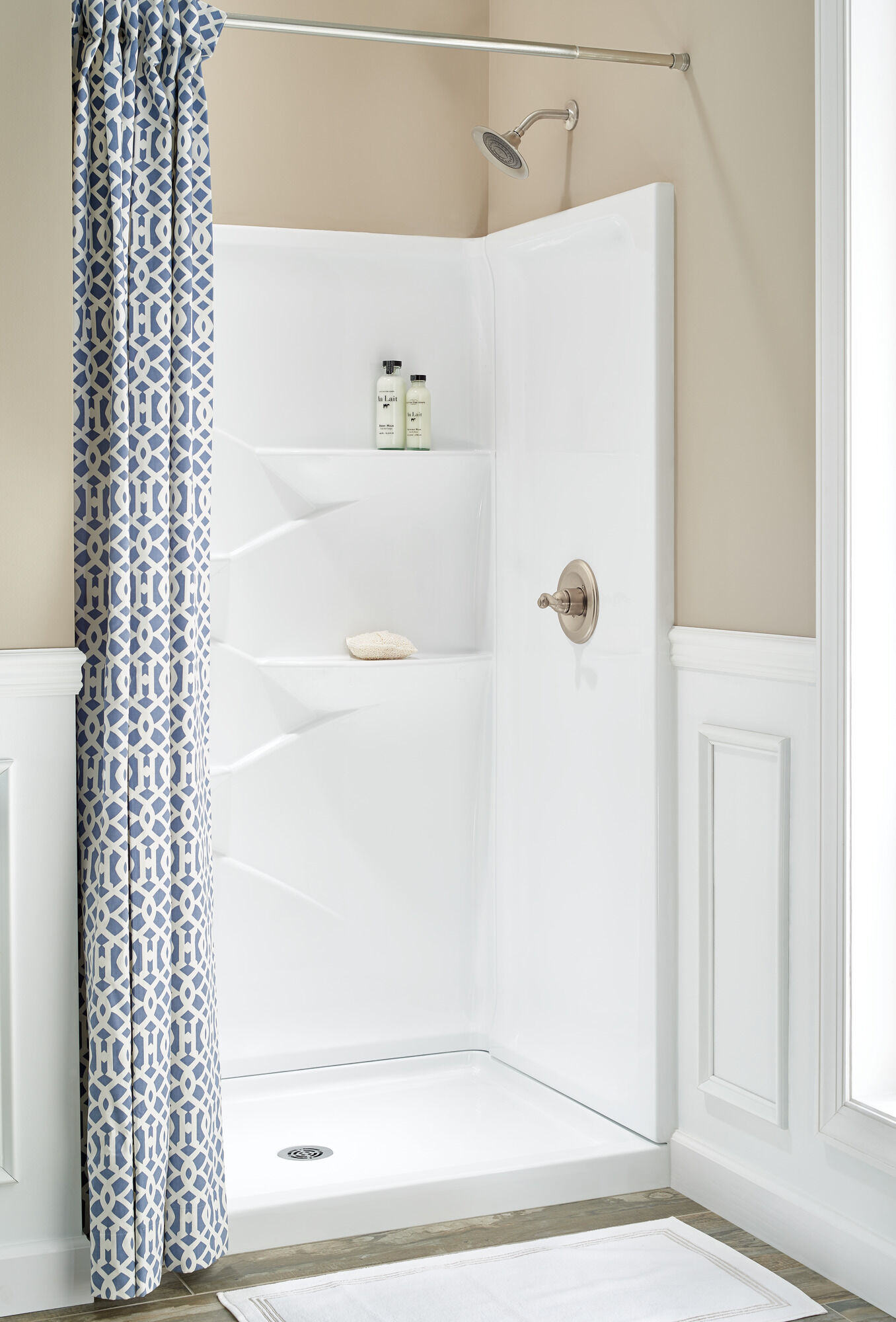 Подставка для душа 48 "X 34" Delta Faucet B78311-4834-WH - Вид №7