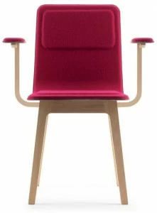 ALKI Стул из ткани с подлокотниками Laia